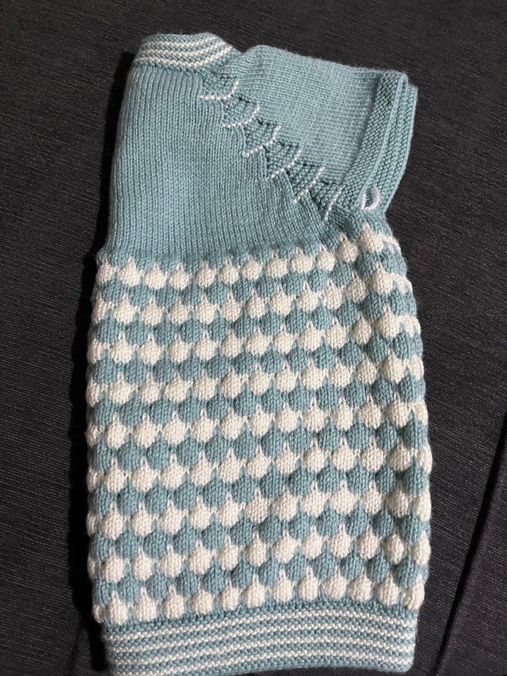 Erkek Çocuk Mavi Triko Kolsuz Süveter - Görsel 3