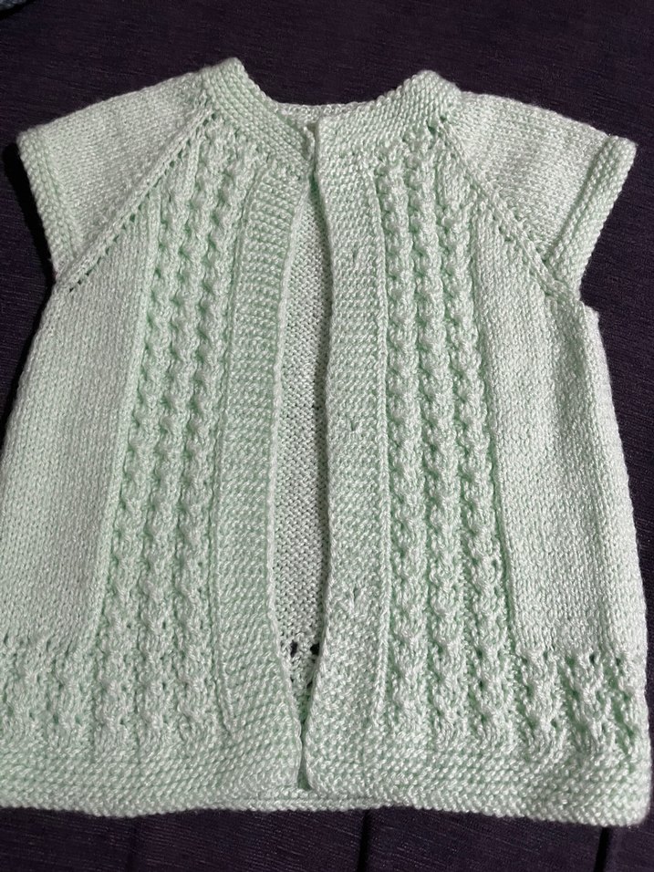 Bebek Örgü Yelek - Görsel 2