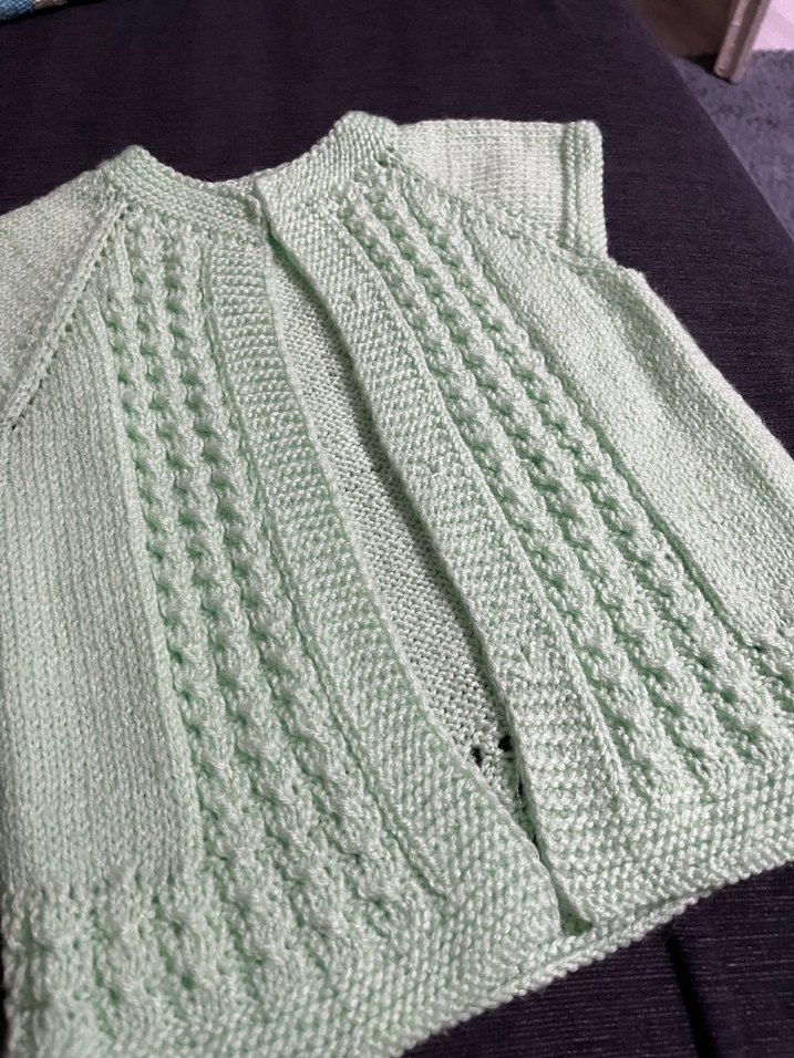 Bebek Örgü Yelek - Görsel 3