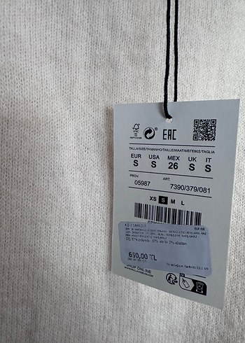 Kadın Beyaz Örgü Yün elbise - Görsel 2