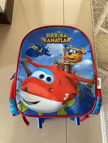 Harika kanatlar okul çantası