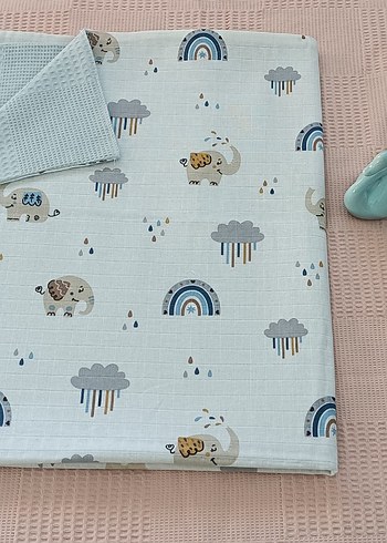 Pastel Desenli Çocuk Battaniyesi - Görsel 2