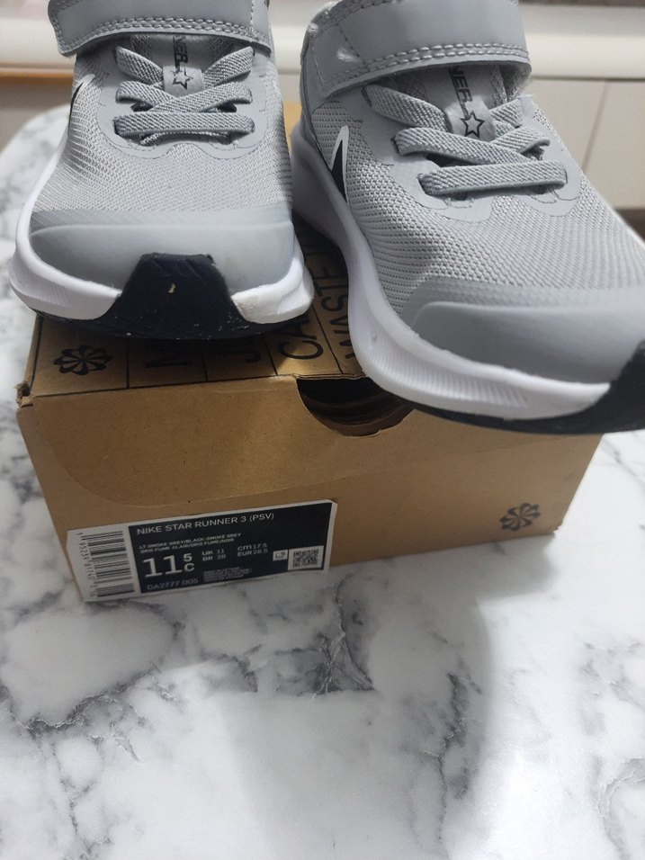 Nike gri  Çocuk Spor Ayakkabı - Görsel 5