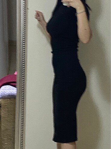 xs Beden siyah Renk Elbise