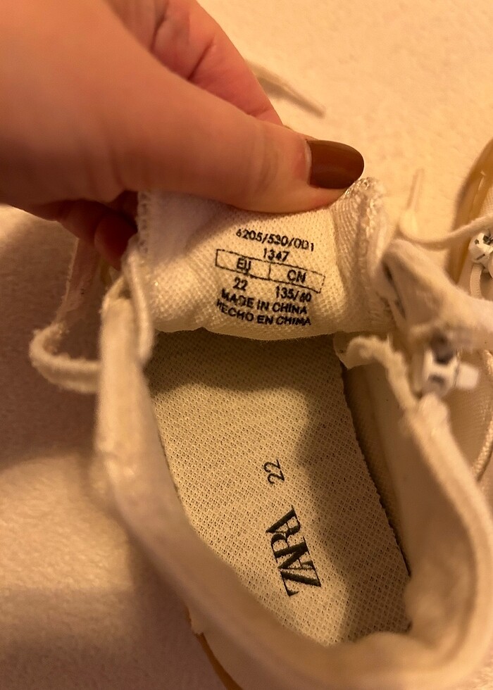 Zara bebek ayakkabı - Görsel 2