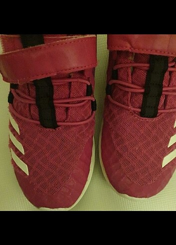 34 Beden Pembe Adidas spor ayakkabı, sıfır gibi 34no