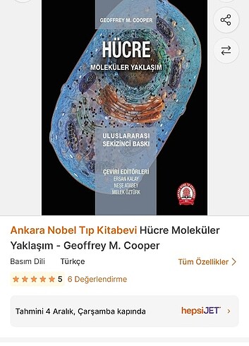 HÜCRE MOLEKÜLER YAKLAŞIM COOPER