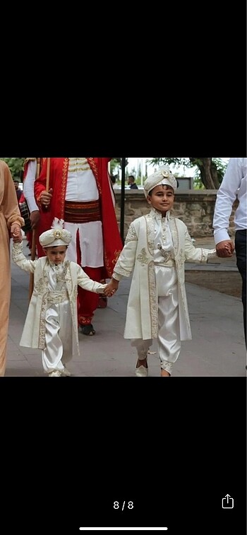 Sünnet kıyafeti elbisesi kaftan