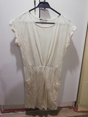 H&M Kırık beyaz h&m marka elbise