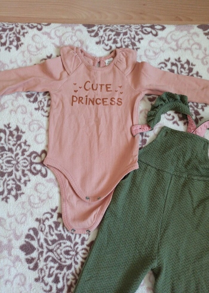 Salopet pantolon ve body - Görsel 2