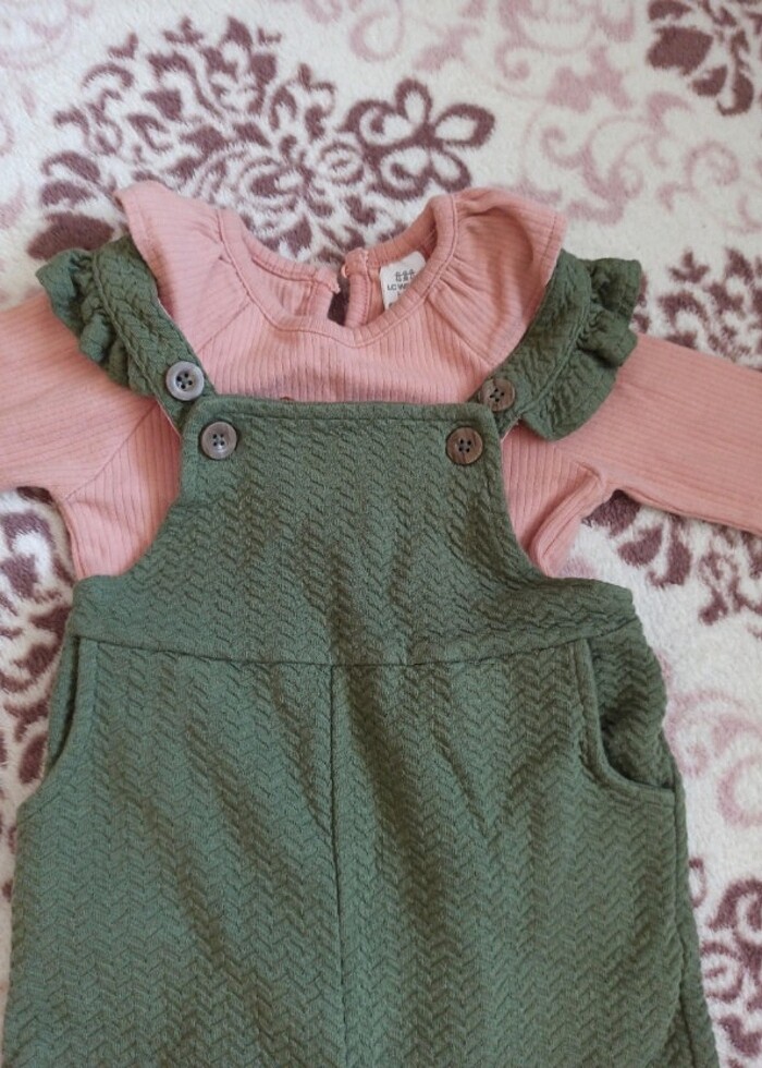 Salopet pantolon ve body - Görsel 3