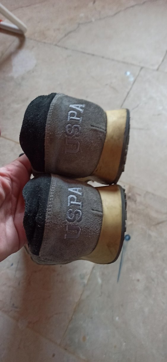 Gri Erkek Spor Ayakkabı Bağcıkları - Görsel 5