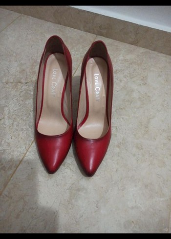 40 Beden Hakiki deri stiletto
