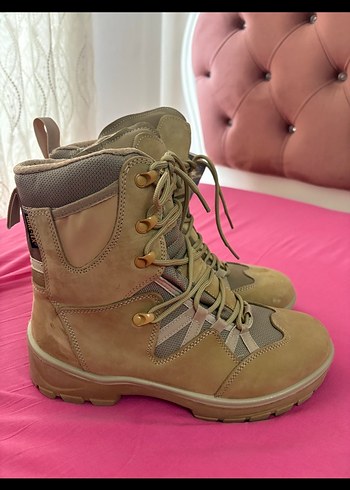 Kamuflaj Desenli Bağcıklı Erkek Bot YDS GORE-TEX asker botu - Görsel 2