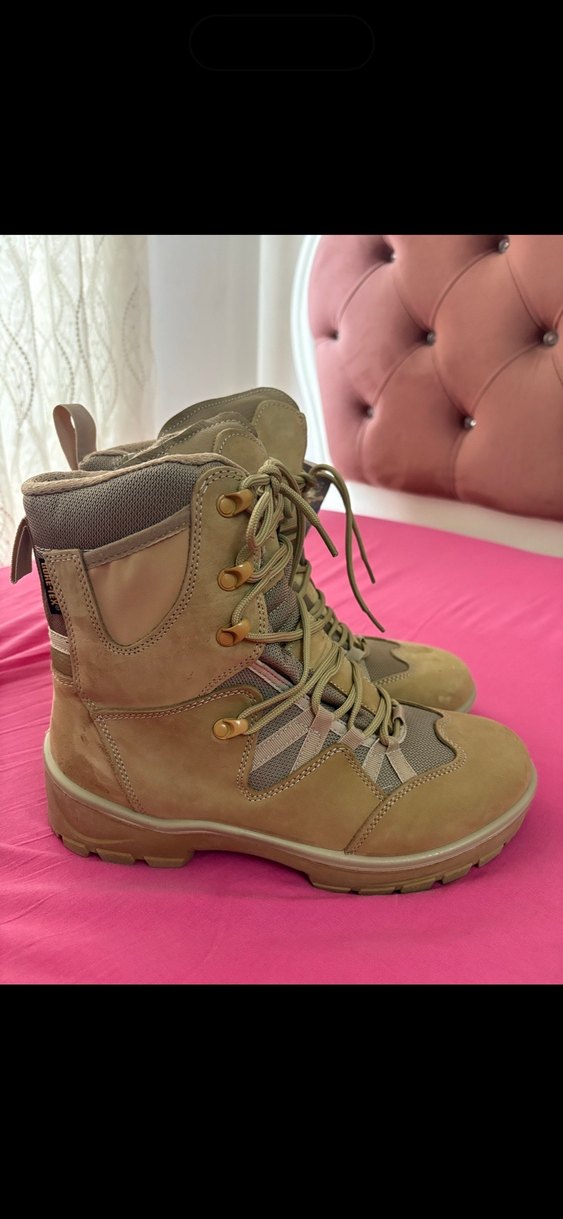 Kamuflaj Desenli Bağcıklı Erkek Bot YDS GORE-TEX asker botu - Görsel 2