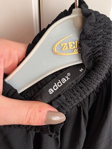 Boyunlu Şifon Bayan Vintage Bluz M-S - Görsel 5