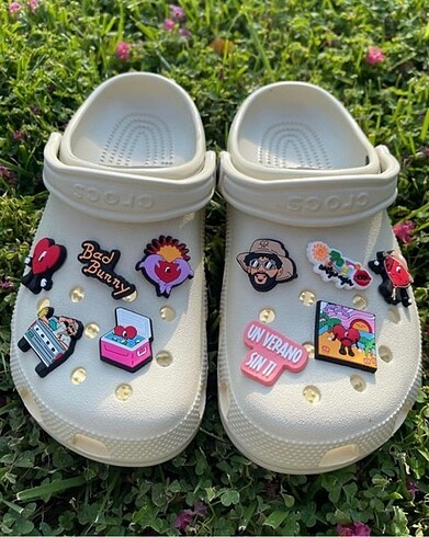 CROCS ÇEŞİTLERİ PEMBE-KREM-GRİ 37-38