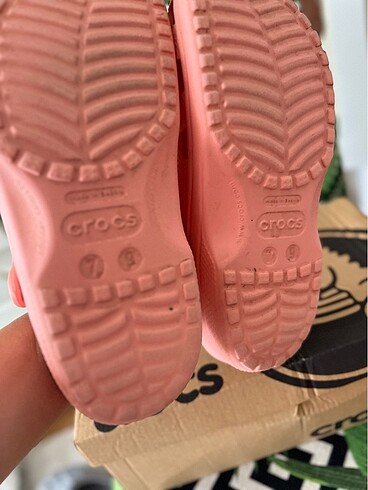 CROCS ÇEŞİTLERİ PEMBE-KREM-GRİ 37-38 - Görsel 7