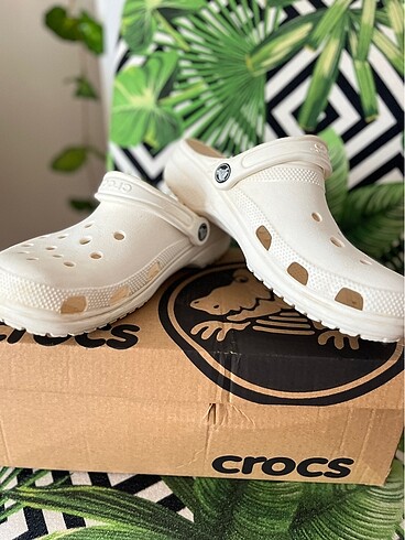 CROCS ÇEŞİTLERİ PEMBE-KREM-GRİ 37-38 - Görsel 3