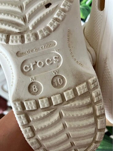 CROCS ÇEŞİTLERİ PEMBE-KREM-GRİ 37-38 - Görsel 5