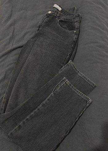 Siyah Marka Kadın Kot Pantolon- 2 ADET - Görsel 2