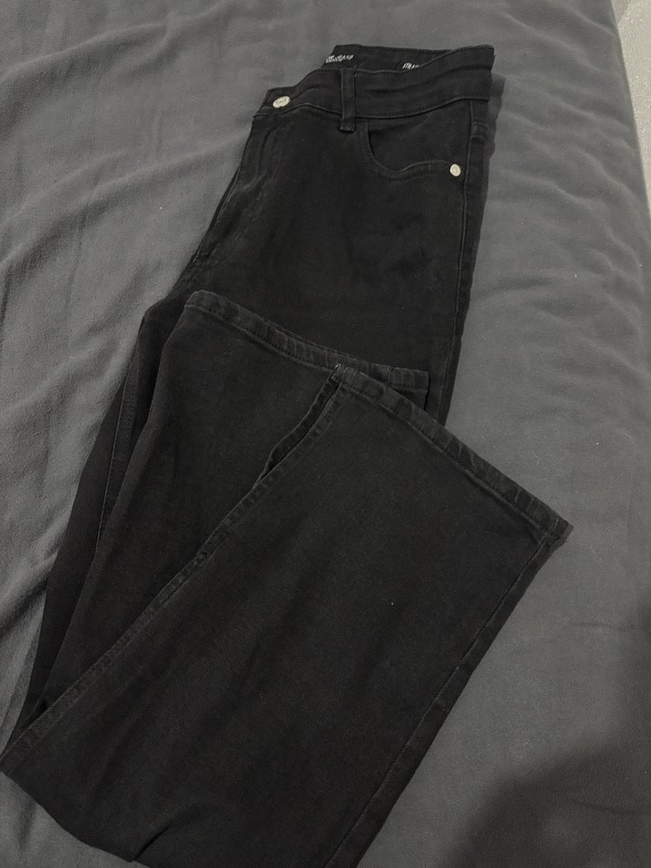 Siyah Marka Kadın Kot Pantolon- 2 ADET - Görsel 5