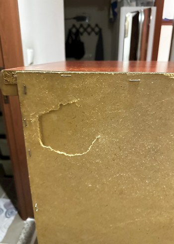 Beden kahverengi Renk kapaklı dolap/ kitaplık- komodin