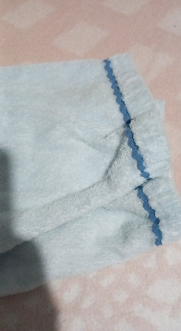 Nakışlı Mavi Erkek Çocuk Bornoz - Görsel 3