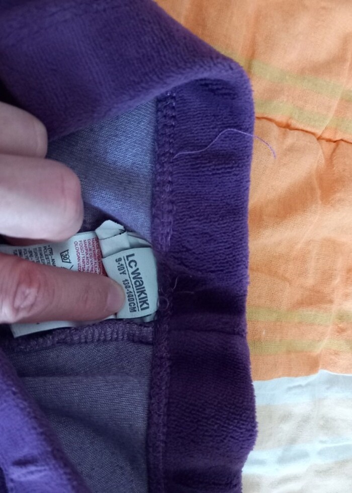 Kiz Çocuk kadife tayt  - Görsel 3