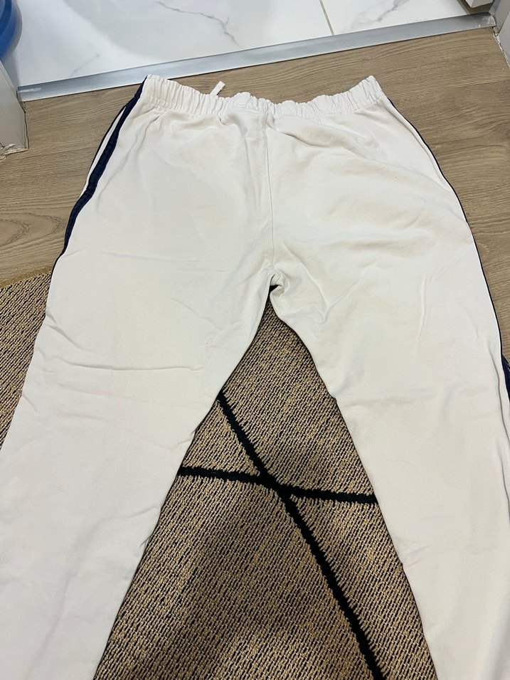 Nike Erkek Beyaz Rahat Eşofman Altı - Görsel 5