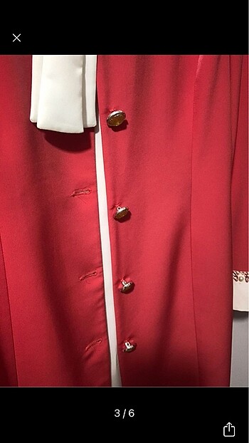 Nar çiçeği tesettür abiye - Görsel 3