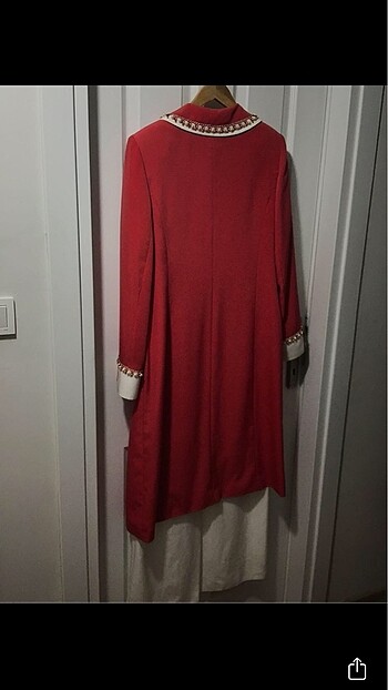 Nar çiçeği tesettür abiye - Görsel 5