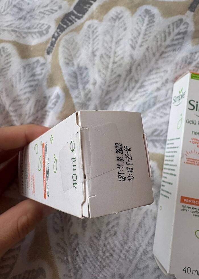 Simple üçlü koruma etkili nemlendirici - Görsel 2