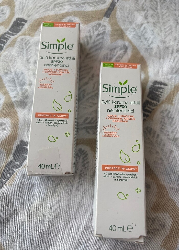 Simple üçlü koruma etkili nemlendirici - Görsel 3