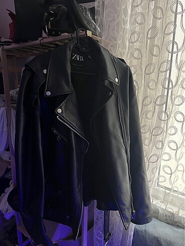 zara deri biker ceket