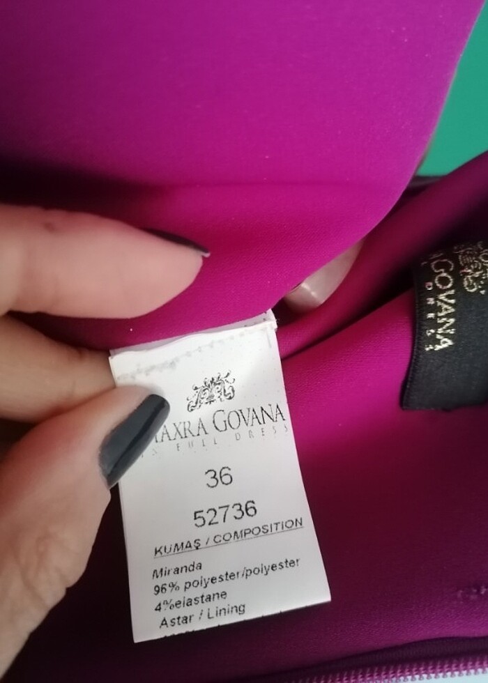 Maxra Govana elbise  - Görsel 4