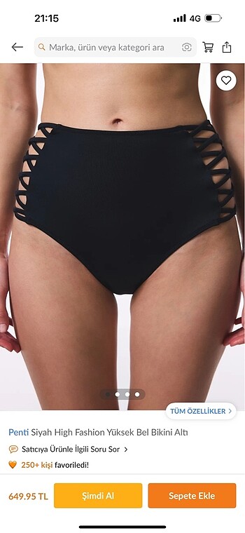 Penti bikini altı