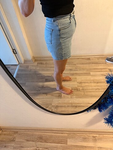 Kadın Kot şort - Görsel 5