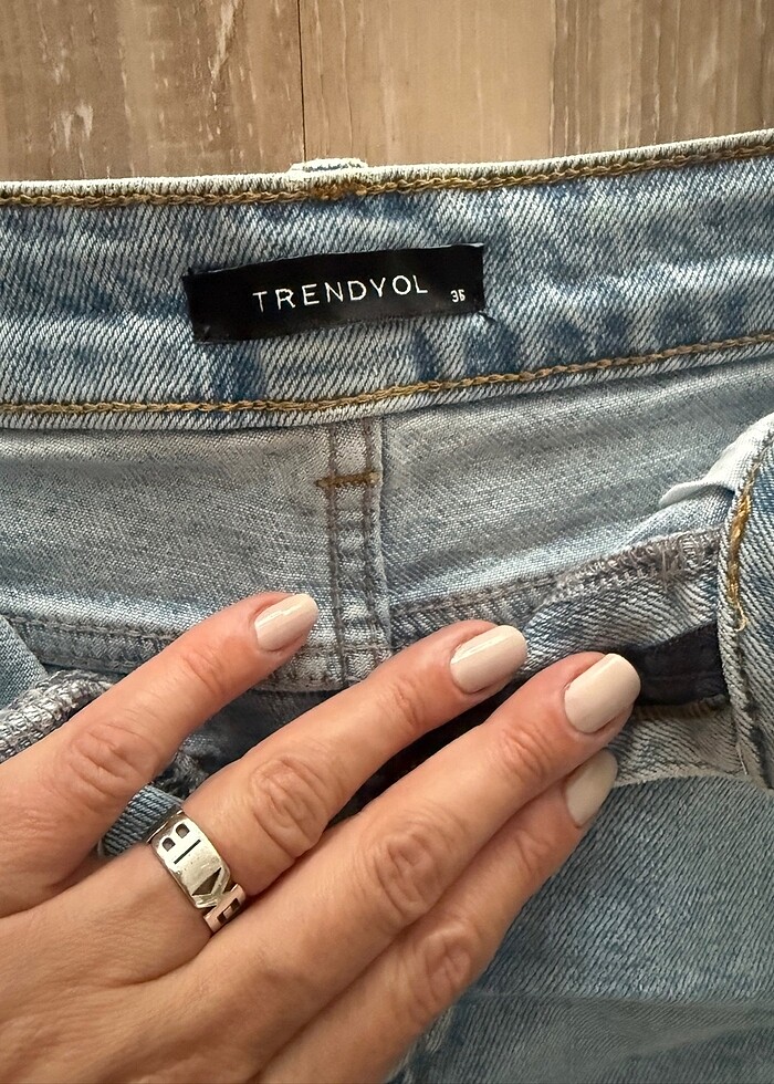 Kadın Kot şort - Görsel 2