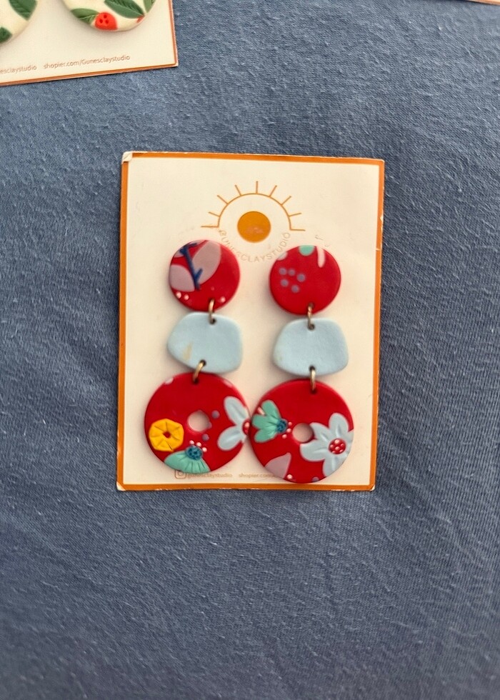 El yapımı küpe - Görsel 2