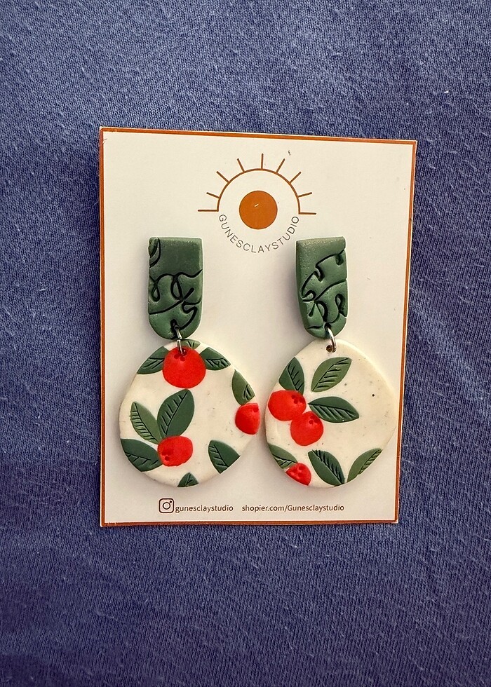 El yapımı küpe - Görsel 3