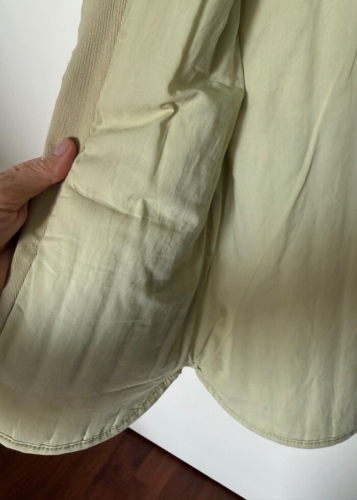 Fluffyboon marka su yeşili kapitone çeket - Görsel 4