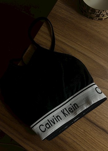 Calvin Klein Siyah Büstiyer - Görsel 2