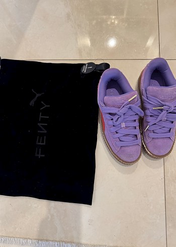 Puma Mor Süet  Spor Ayakkabı - Görsel 2