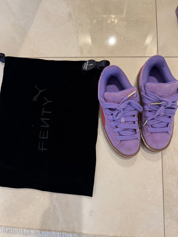 Puma Mor Süet  Spor Ayakkabı - Görsel 2