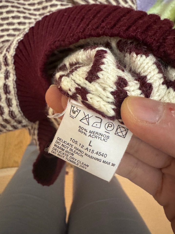 Boğazlı Örgü Kadın Kazak - Görsel 3