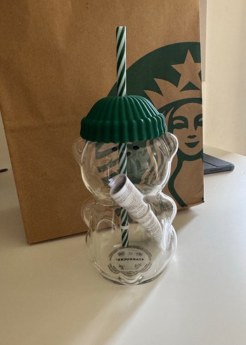 Yeşil Kapaklı Ayı Şekilli Bebek Biberonu - Görsel 3