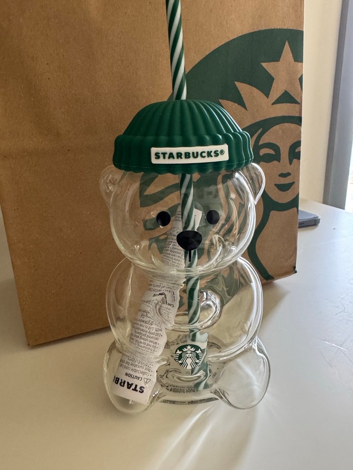 Yeşil Kapaklı Ayı Şekilli Bebek Biberonu - Görsel 2