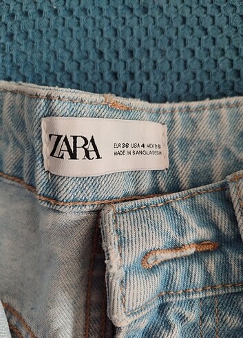 36 Beden Zara kot şort