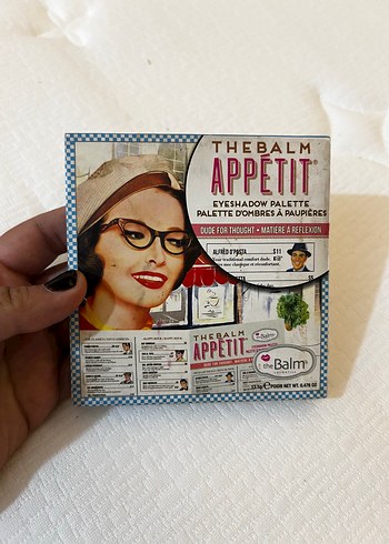 TheBalm Appetite Göz Farı Paleti - Pastel Haki